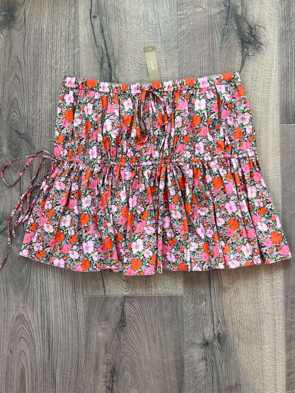 50% OFF SALE 🌸 J. Crew Floral Drawstring Skirt